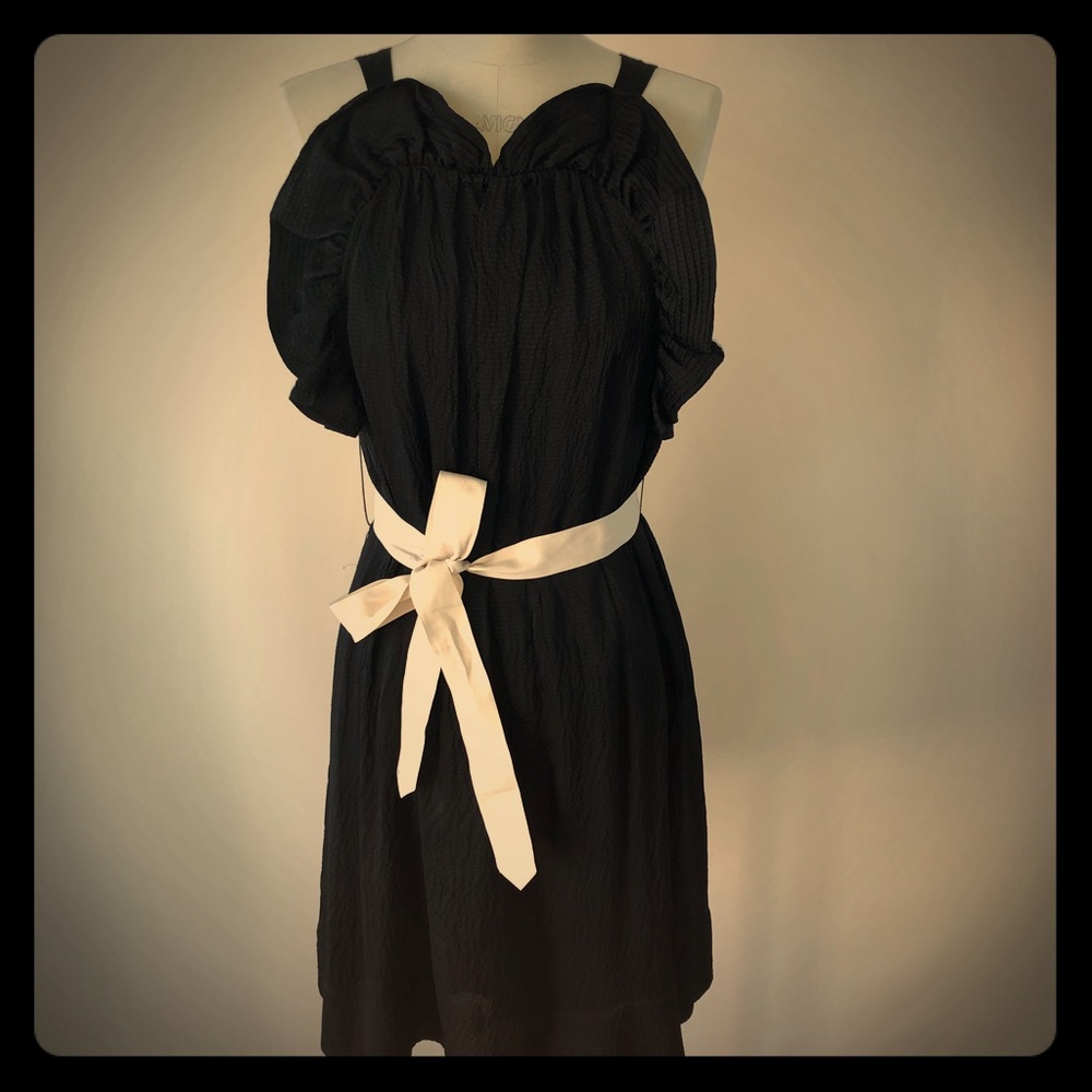 BCBG Silk Black cocktail dress